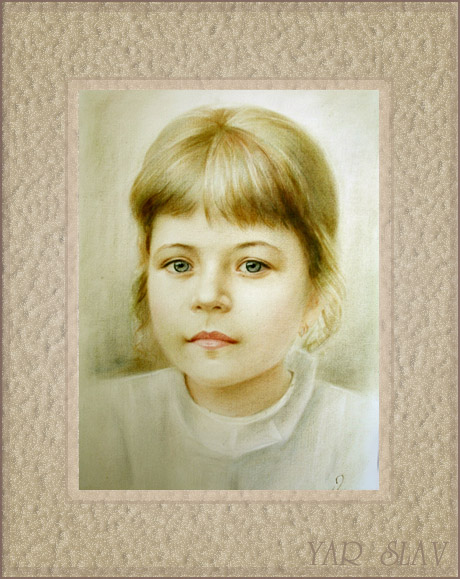  современный детский портрет