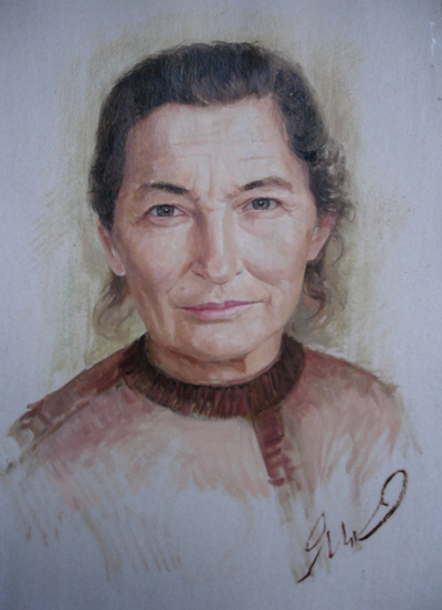 Портрет мамы