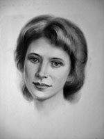 портрет молодой женщины